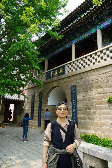 佛教和道教在一个景区的,好像只有崂山,这是严华寺! 佛教和道教在一个景区的,好像只有崂山,这是严华寺!