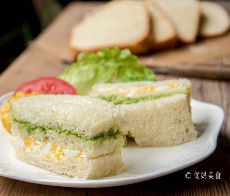 鸡蛋牛油果三明治——在家自制云朵般的白吐司 - 优妈美食 - 优妈美食博客 鸡蛋牛油果三明治——在家自制云朵般的白吐司 - 优妈美食 - 优妈美食博客