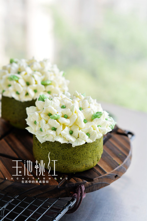 绣球抹茶杯子蛋糕——柏翠 PE5322变频烤箱试用 - 玉池桃红 - 玉池桃红的博客 绣球抹茶杯子蛋糕——柏翠 PE5322变频烤箱试用 - 玉池桃红 - 玉池桃红的博客