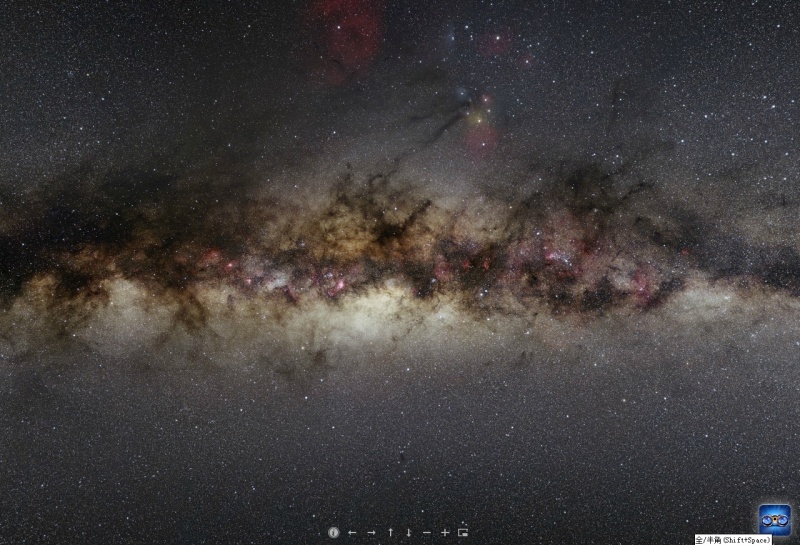 互动体验的360度全景全彩星空: http://media.skysurvey.