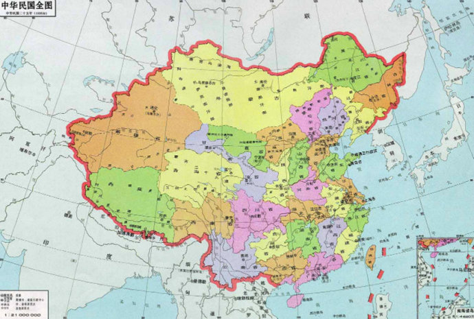 【转】台湾版中国地图有35个省--博客中国