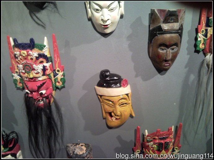 世界最悠久丰富的中国精美傩面具(图)